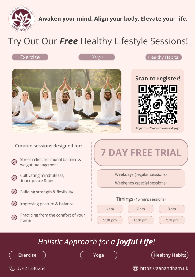 Healthy Lifestyle Sessions — try a class for free